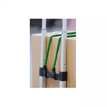 Cintas elásticas de arame duplo com ganchos duplos Master Lock 3021EURDAT, 0,8 m, 40 kg, verdes, 2 unid.
