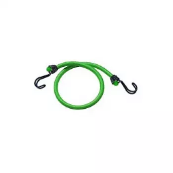 Cintas elásticas de arame duplo com ganchos duplos Master Lock 3021EURDAT, 0,8 m, 40 kg, verdes, 2 unid.