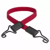 Cinta elástica plana de arame duplo Master Lock 3224EURDAT - 60 cm, pack de 2, preta/amarela