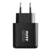 Carregador de parede PORT Designs USB-C PD 65W GaN ficha EU preto