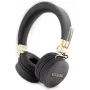 Auscultadores Bluetooth over-ear GUESS GUBH704GEMK, pretos, logótipo metálico 4G