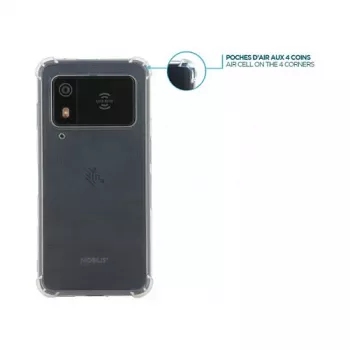 Mobilis R Series Bolsa macia transparente para Zebra EM45