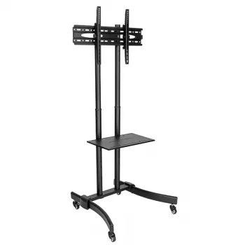 Carrinho para TV/monitor com rodas Eaton Tripp Lite Series - para TVs e monitores de 37 a 70 polegadas - Classic Edition - Preto, Prateado