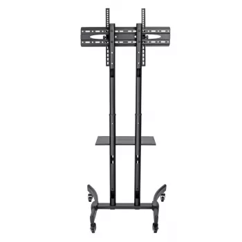 Carrinho para TV/monitor com rodas Eaton Tripp Lite Series - para TVs e monitores de 37 a 70 polegadas - Classic Edition - Preto, Prateado