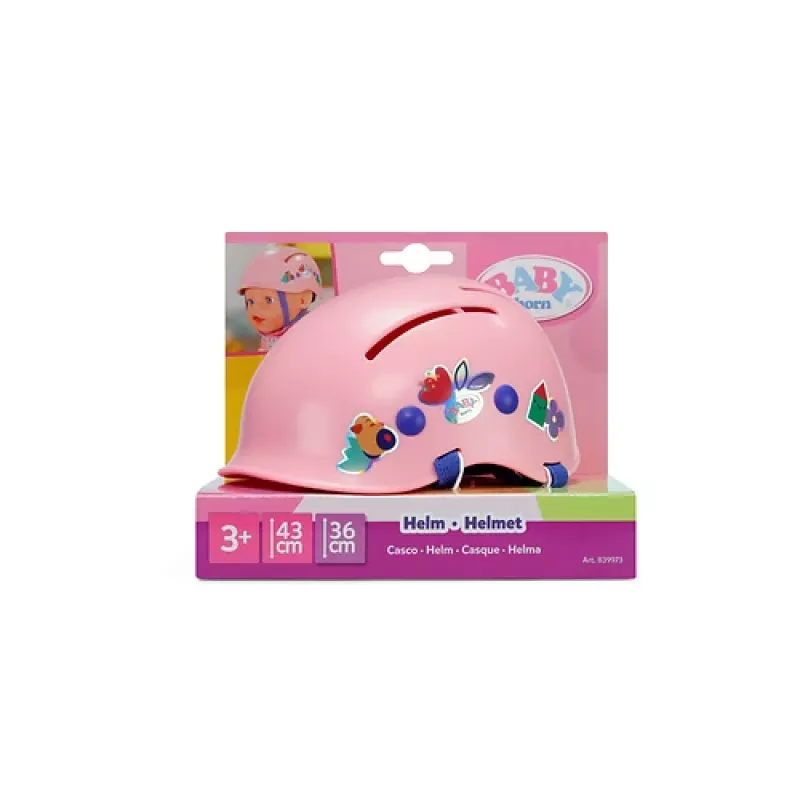 Capacete ZAPF CREATION BABY born 43 cm Rosa