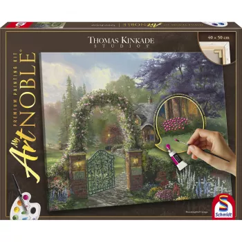 Puzzle Schmidt My ArtNOBLE Thomas Kinkade - Hummingbird Cottage 1000 peças