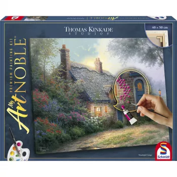Puzzle Schmidt My ArtNOBLE Thomas Kinkade - Moonlight Cottage 1000 peças