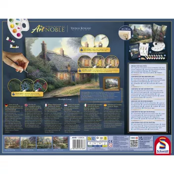 Puzzle Schmidt My ArtNOBLE Thomas Kinkade - Moonlight Cottage 1000 peças