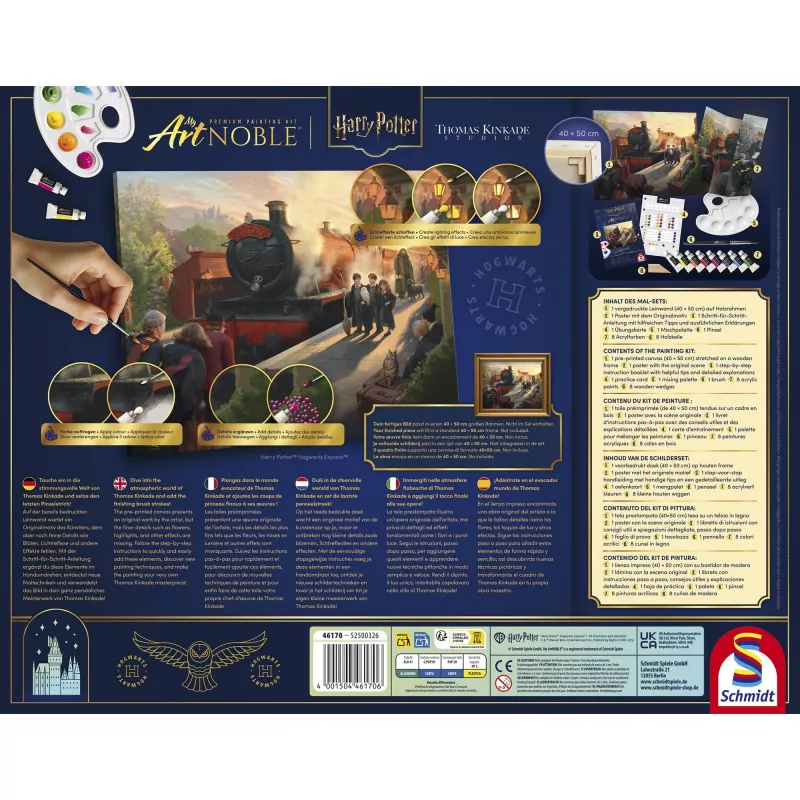 Schmidt My ArtNOBLE Thomas Kinkade - Harry Potter Hogwarts Express Puzzle 1000 peças