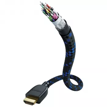 IN-AKUSTIK Premium II Cabo HDMI 2.1 48G Ultra High Speed com Ethernet 3 m