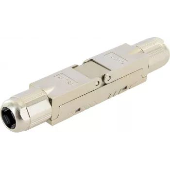Schwaiger Conector de cabo de rede Keystone CAT 6A blindado módulo RJ45 sem ferramentas
