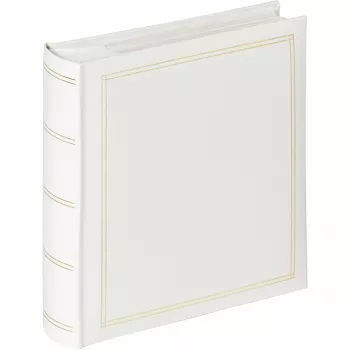 Walther Monza White 10x15 200 Fotos Memo Slip-in Álbum ME-138-W