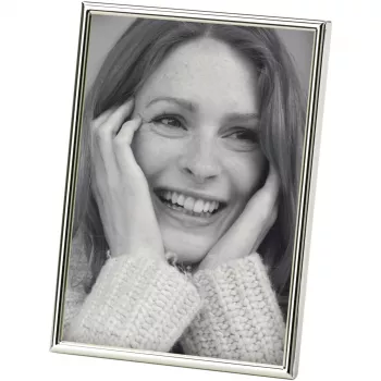 Walther Design Chloe Moldura para fotografias 13x18 cm prateada de metal vertical/horizontal