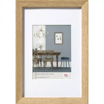 Walther Fiorito Light Oak 20x30 Moldura para fotografias de madeira com passe-partout EF030E
