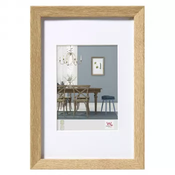 Walther Fiorito Light Oak 30x40 Moldura para fotografias de madeira com passe-partout EF040E