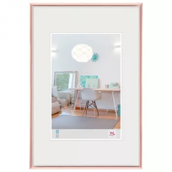 Walther New Lifestyle Moldura para fotografias 15x20 cm ouro-rosado plástico KV520Y