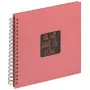 Álbum de fotografias Walther Fun Living Coral 26x25 com 40 páginas SA-108-LC