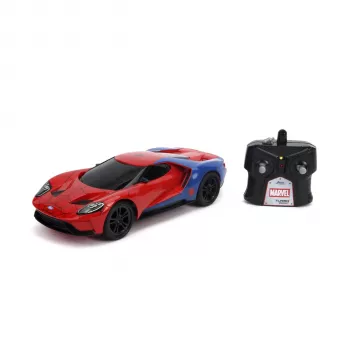 Carro RC Jada Toys Marvel Spider-Man 2017 Ford GT 1:16 2,4 GHz modelo para principiantes