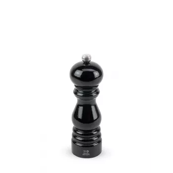 Peugeot Paris Saleiro 18 cm Madeira de Faia Preta Lacada