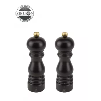 Peugeot Paris Conjunto de Pimenteiro e Saleiro 18cm Duo Chocolate