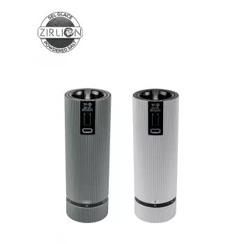 Peugeot Line Duo Electric 15cm U'SELECT Conjunto de Saleiro e Pimenteiro Carbono + Alumínio