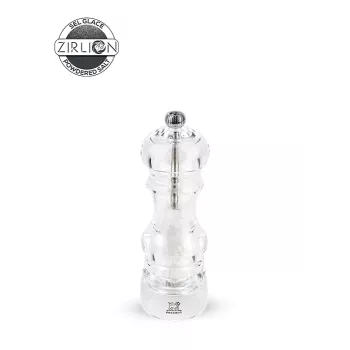 Peugeot Nancy Moinho de sal acrílico transparente 18 cm