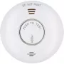Brennenstuhl Connect WiFi RM A 3020 detetor de fumo inteligente com controlo por app, a pilhas, 120 mm x 36 mm, branco