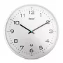 MEBUS 13080 Relógio de parede com radiofrequência, Branco, 30 cm