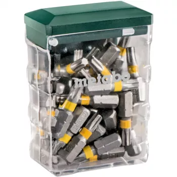 Metabo Bit-Box TX25 Conjunto de bits Security Torx, 25 peças (24 bits + 1 porta-bits)