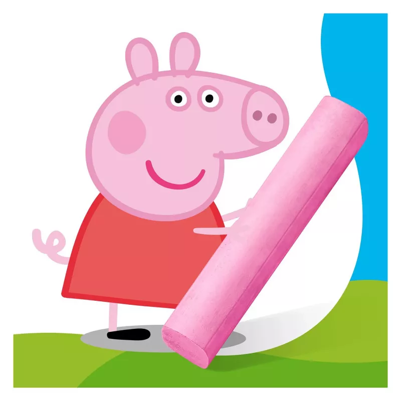 STAEDTLER Junior Giz de rua Peppa Pig 6 unid. embalagem de cartão