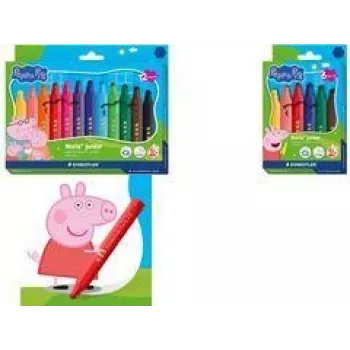 STAEDTLER Noris Junior Marcadores Peppa Pig 6 cores