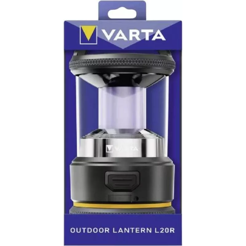Lanterna de campismo LED VARTA Outdoor Sports Lantern L20R com bateria recarregável