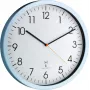 Relógio de parede TFA 60.3517.55 - Quartzo - Azul - Alumínio - Vidro - 30 cm