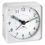 Despertador radiocontrolado TFA 60.1510.02 Picco - Quartzo analógico - Branco - Plástico - A pilhas - Função soneca e retroiluminação