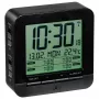 Despertador radiocontrolado TFA 60.2536.01 - LCD digital, Preto