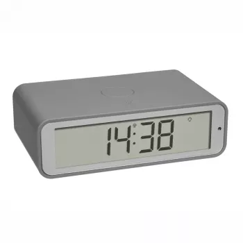 Despertador digital TFA Twist Cinzento Radiocontrolado