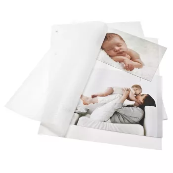 Cartão fotográfico Goldbuch Branco DIN A4 com papel de seda 20 folhas 83001