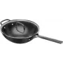 Wok ZWILLING Milano com tampa de vidro 30 cm, preto