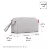 Necessaire de viagem Reisenthel WC7009 Travel Cosmetic Dots - poliéster multicolor com fecho de correr, 3 bolsas