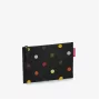 Bolsa de cosmética Reisenthel Case 1 Dots preto multicolor poliéster 240 mm x 170 mm