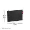 Bolsa de cosmética Reisenthel Case 1 Dots preto multicolor poliéster 240 mm x 170 mm