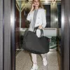 Saco de compras Reisenthel Loopshopper L preto 25L com asas de alumínio