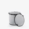 Reisenthel Homebasket Moldura de cobertura Rhombus Cinzento claro