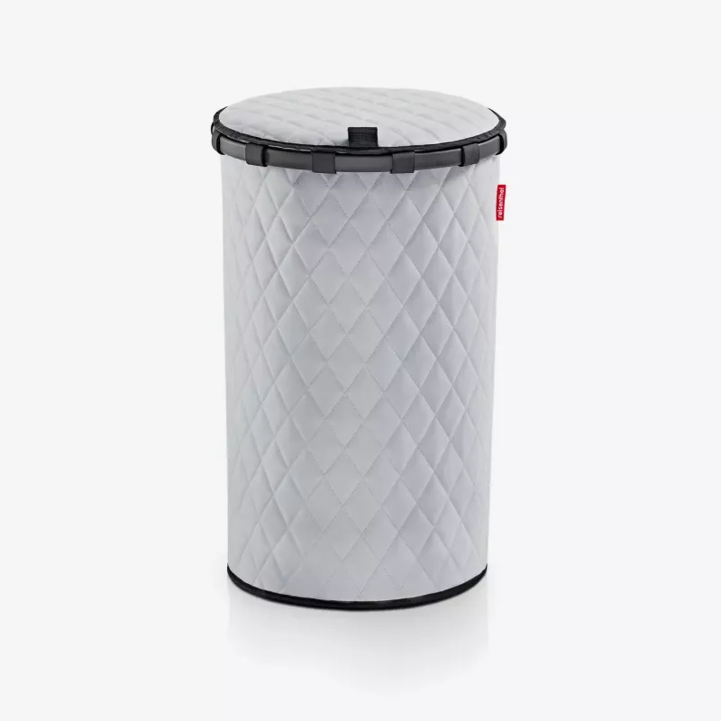 Reisenthel Homebasket Moldura de cobertura Rhombus Cinzento claro