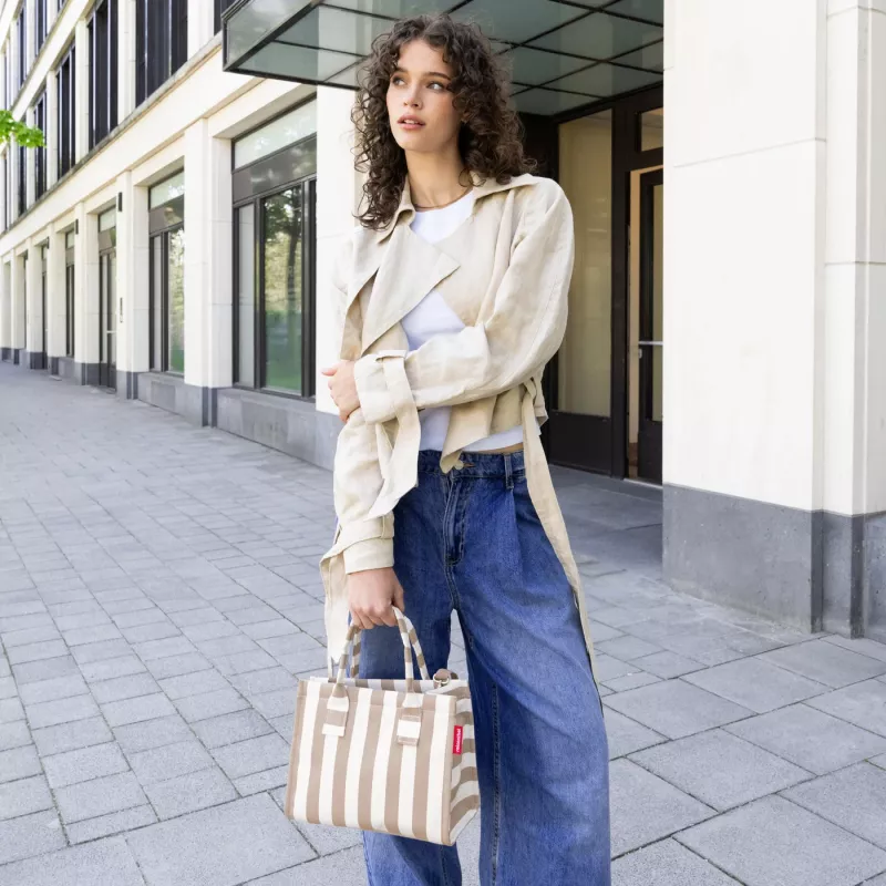 Reisenthel dailyshopper XS summerstripes coffee saco de compras