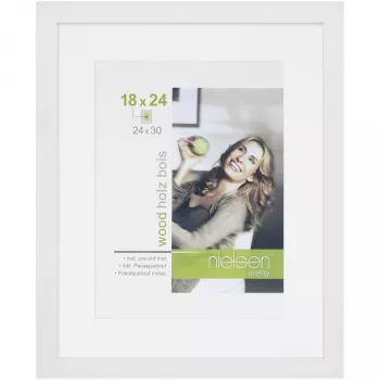 Nielsen Apollon moldura de madeira 24x30 cm, branco 8988007