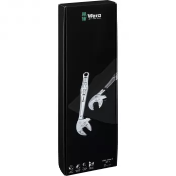 Wera 6004 Joker 2 conjunto de chaves de forqueta autoajustáveis (2 peças)