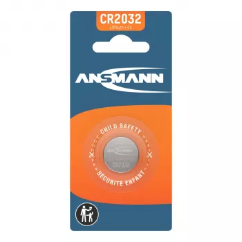 Ansmann 5020122 pilha de lítio CR2032 (3V, 230mAh) - pack de 10 - prateado