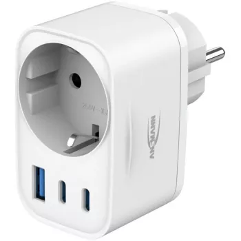 ANSMANN carregador USB HS330 30W 2xUSB-C/USB/30W