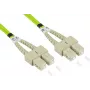 GoodConnections cabo de patch de fibra ótica LW-802SC5 2 m LSZH OM5 SC/SC duplex verde